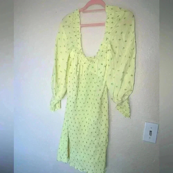 Faithful The Brand Gombardy Mini Dress Bisset Foral print  SIZE 10 / XL - Picture 4 of 11